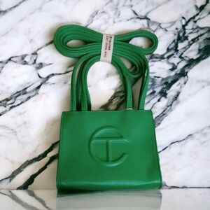 Authentic telfar green screen small